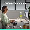 Teclado ergonómico inalámbrico Logitech Wave Keys con reposamuñecas acolchado, escritura natural cómoda, Easy-Switch, Bluetooth, receptor Logi Bolt, para multi-SO, Windows/Mac - Grafito ECOLOGO 7