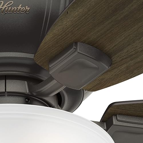 Miniatura 5 de Hunter Kenbridge Interior con luz LED con control de cadena de tracción, 52 pulgadas, bronce noble