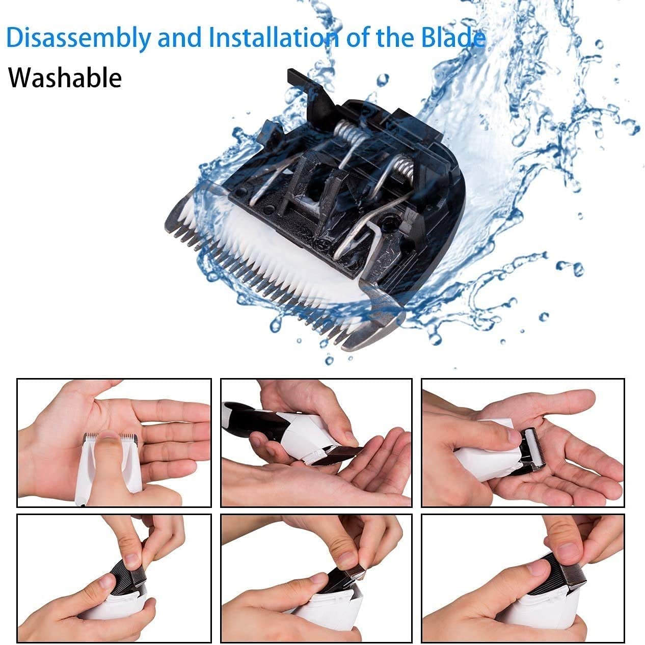 Clippers for Perros Electric Pet Cats CHORS Clippers Animales ANIMALIZACIÓN Corte de Pelo Cutter Shaver Deckmer Set Professional Recargable