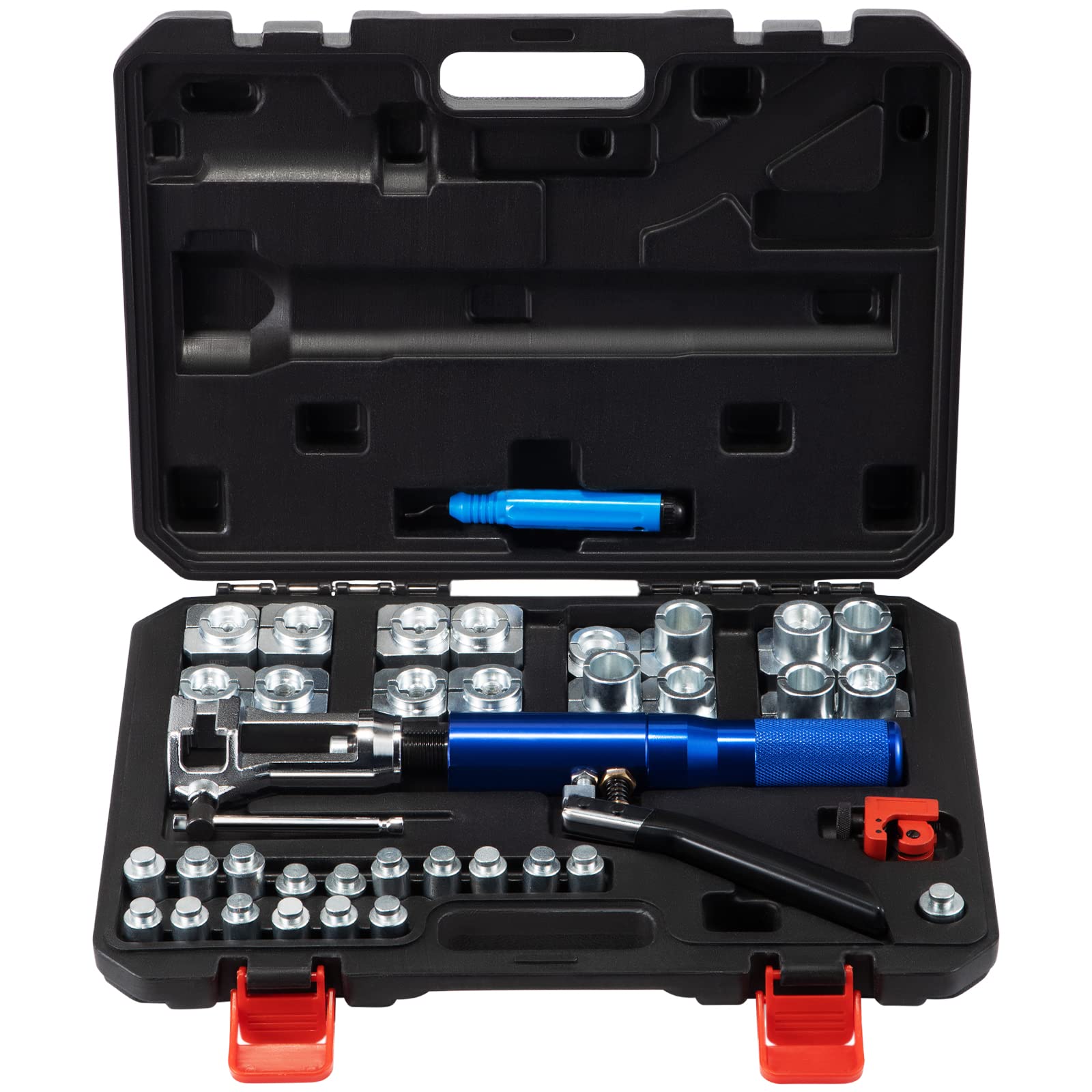 VEVOR Strumento di inceppamento 45° Cono Bloccato Set 1/4" 5/16" 3/8" Espansore Tubo Idraulico