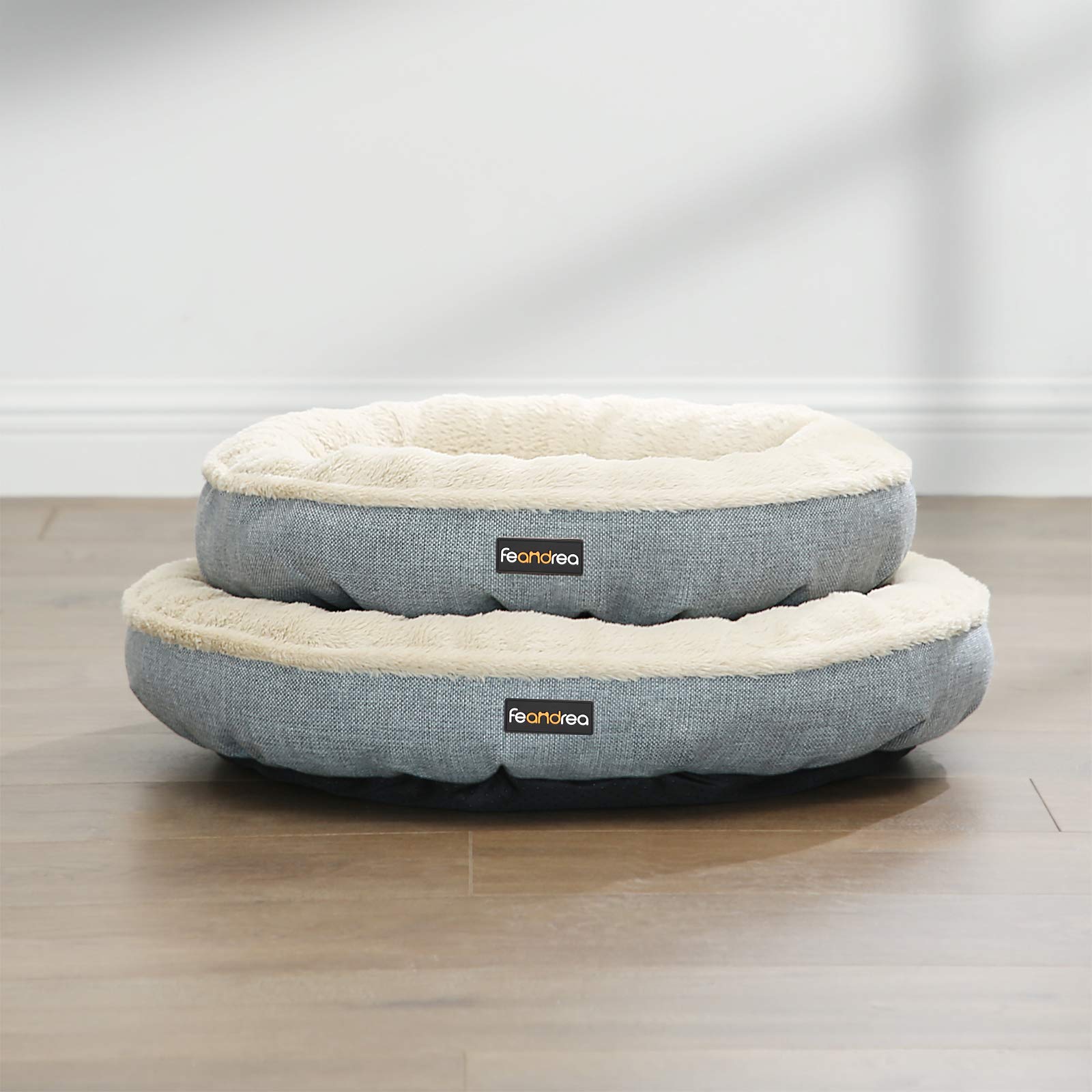 Feandrea Sofá para Perro, Cama para Mascota, Redonda, 55 cm, GIRS PGW55G