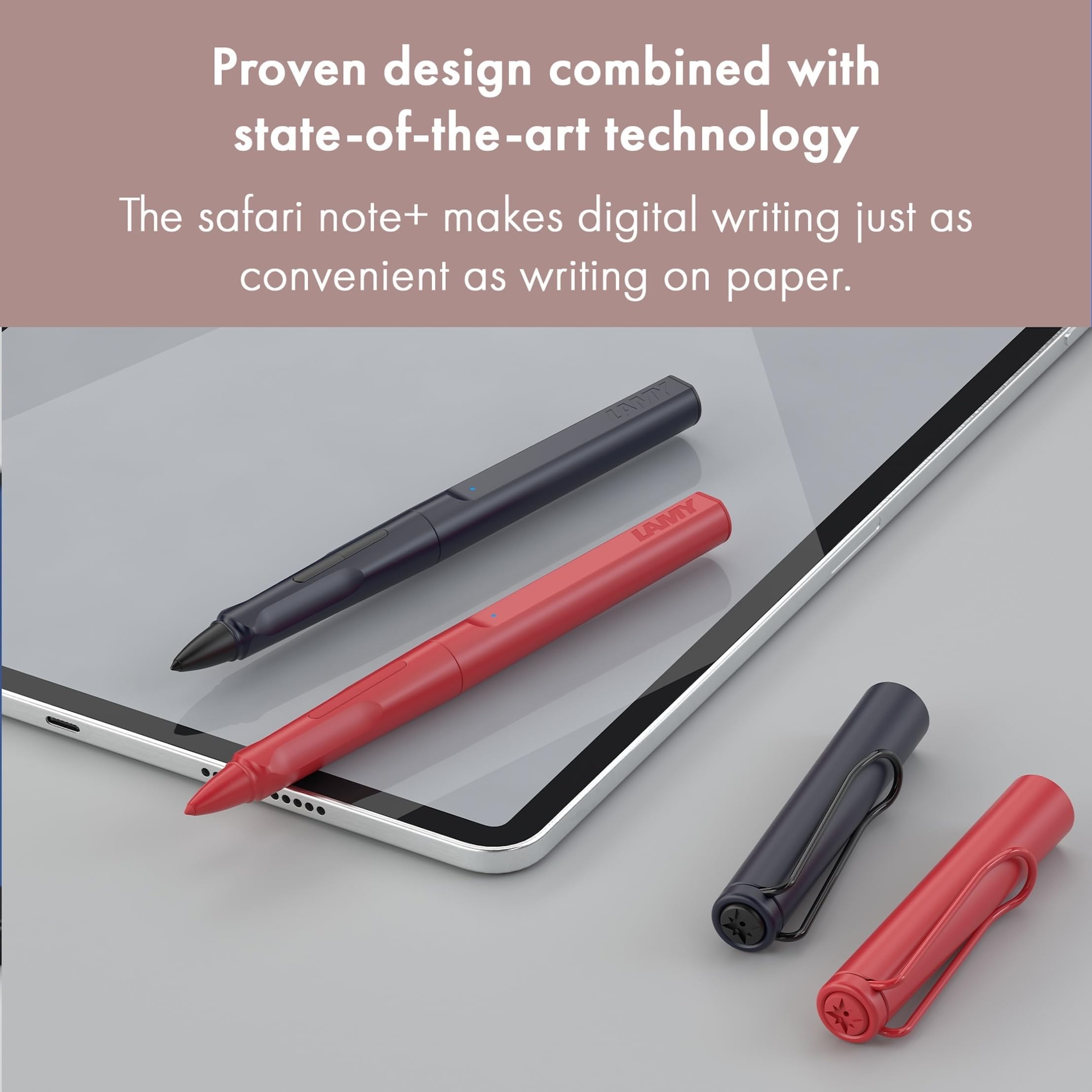LAMY Pontas de Caneta Stylus Safari Note + para iPad - Preto (2