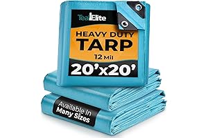 20' x 20' Premium Waterproof Tarp for Heavy-Duty Protection
