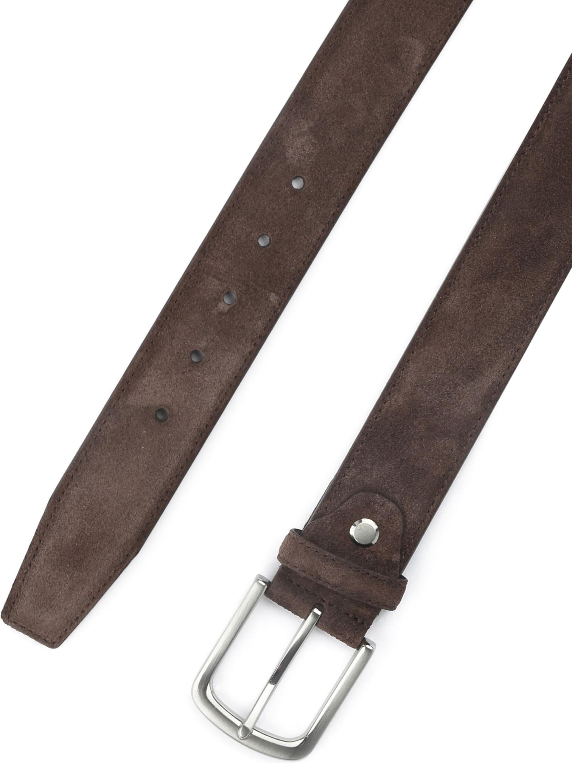 Suitable Ledergürtel Wildleder Braun - Grösse 95 - Herren - Bekleidung - - Wildleder -
