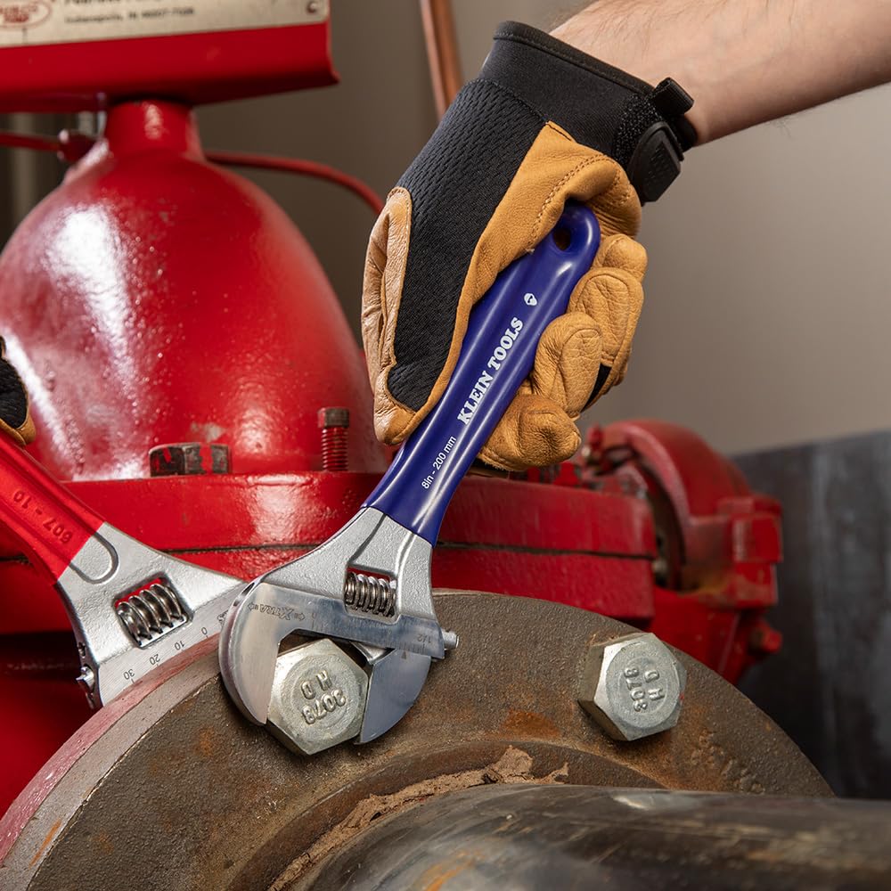Klein Tools D509–8 20,3 cm Clé à molette avec Extra Large mâchoire