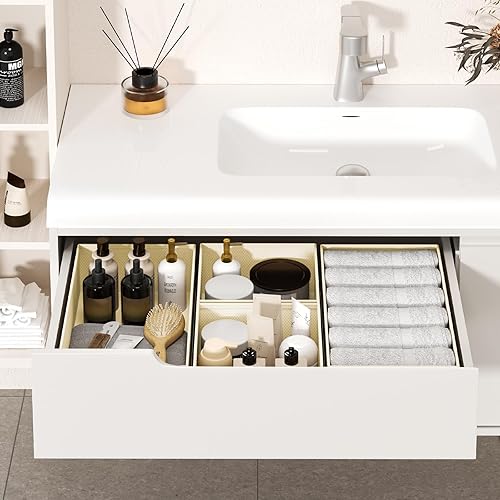 Miniatura 6 de DIMJ Organizador de cajones de ropa, paquete de 24 Organizadores plegables para bebés y organizador de almacenamiento para dormitorio, armario,