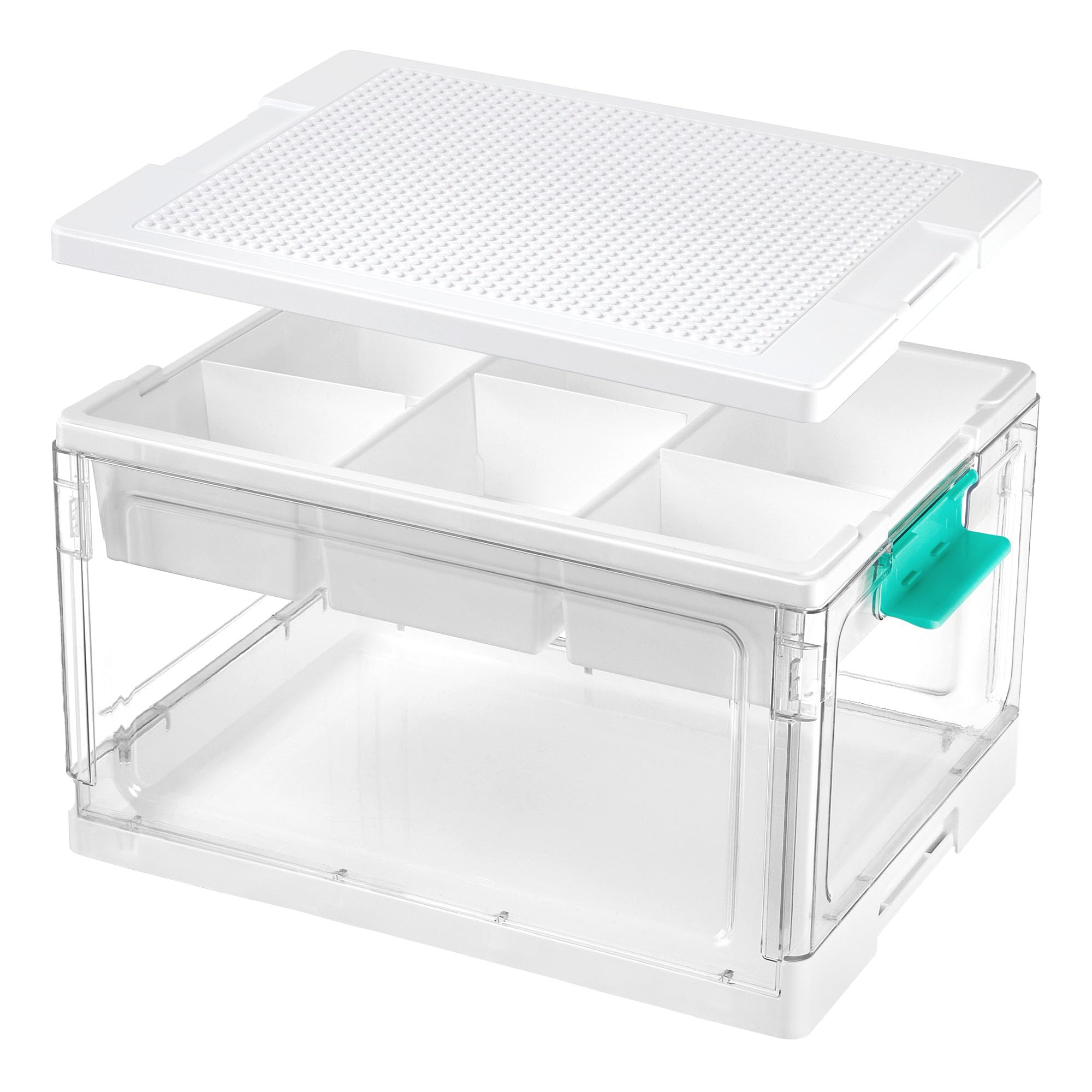 Amazon.com: Vtopmart 24 QT Plastic Storage Box with Building