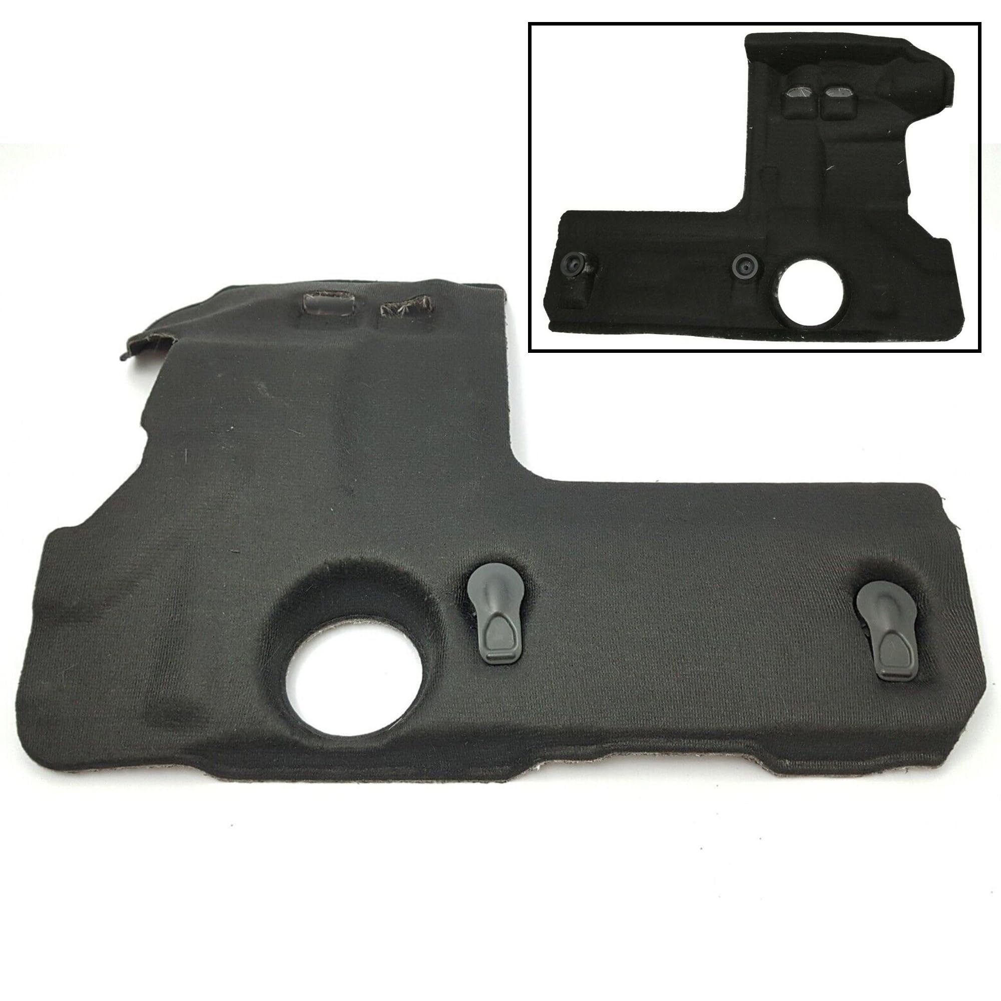 Partsline Couvercle de Cache Moteur Supérieur compatible avec Berlingo, C3, C4 II, C5 III, DS3, DS4, 207, 308, 5008, 508, Partner 1.6 HDi - Réf 0137F9 9686598080