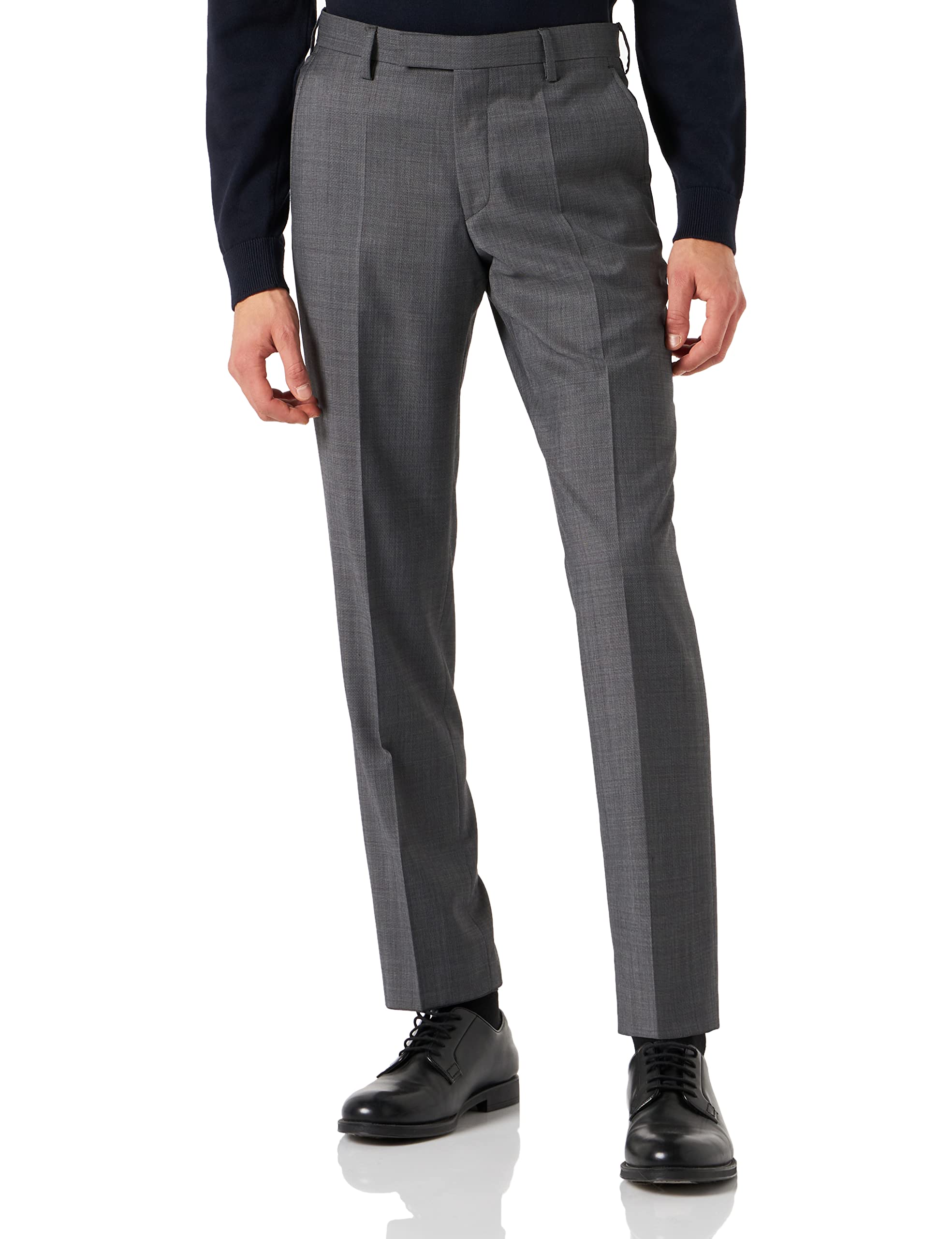 Pierre Cardin Herren Straight Leg Anzughose Hose Damien 72002-850.56061, Gr. 50, Grau (Grau 2400)