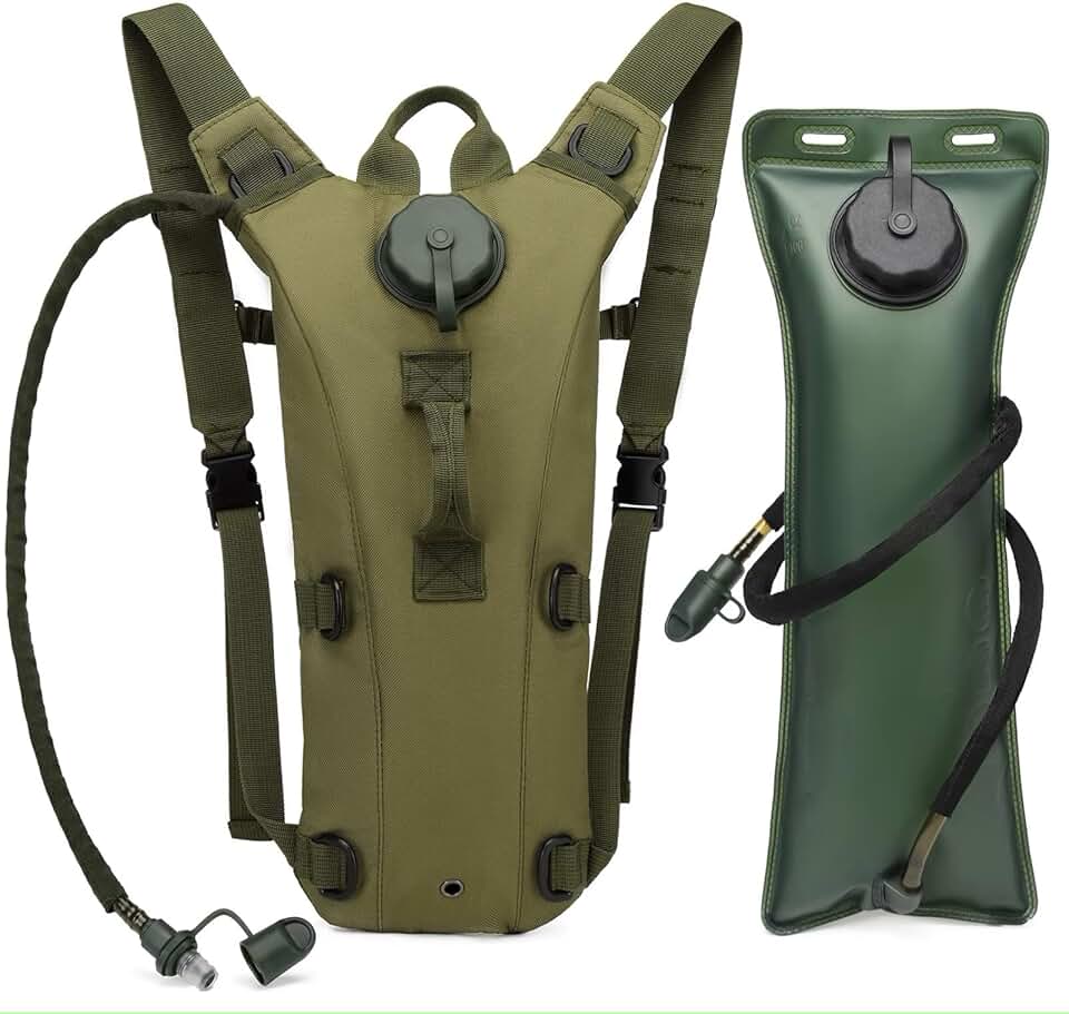 Mochila Tática Com Refil Hidratação 3 Litros Bike Corrida