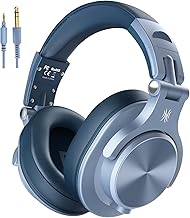OneOdio A71 Hi-Res Cuffie Cablate Over Ear, Cuffie Musica con Audio Stereo e Shareport, Jack da 3,5 mm e 6,35 mm, Studio Registrazione, Monitoraggio Professionale e Mixaggio (Cielo blu)