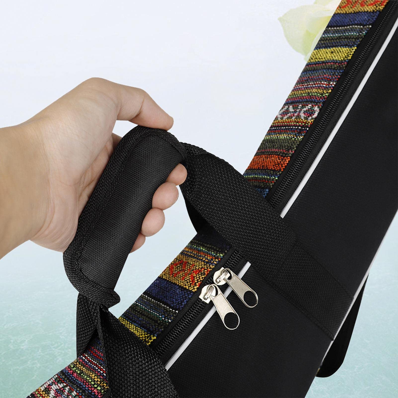 Mandolinen-Gigbag Mandolinentasche Verdickte Baumwolle Tragbare Dual-Use-Mandolinentasche Musikinstrument Zubehör erstaunlich