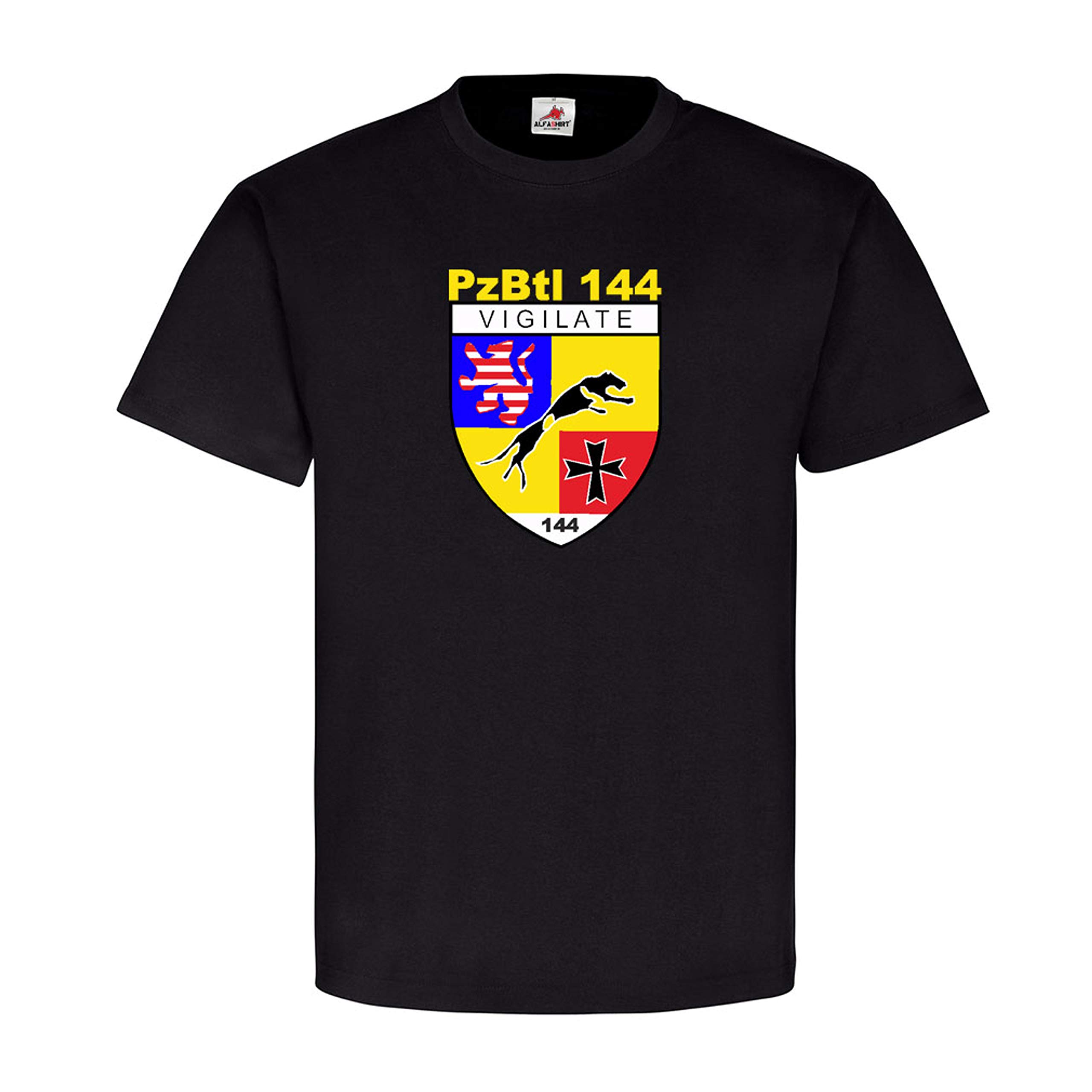 T-shirt PzBtl 144 Panzerbataillon coupe ample 3XL pour vétérans