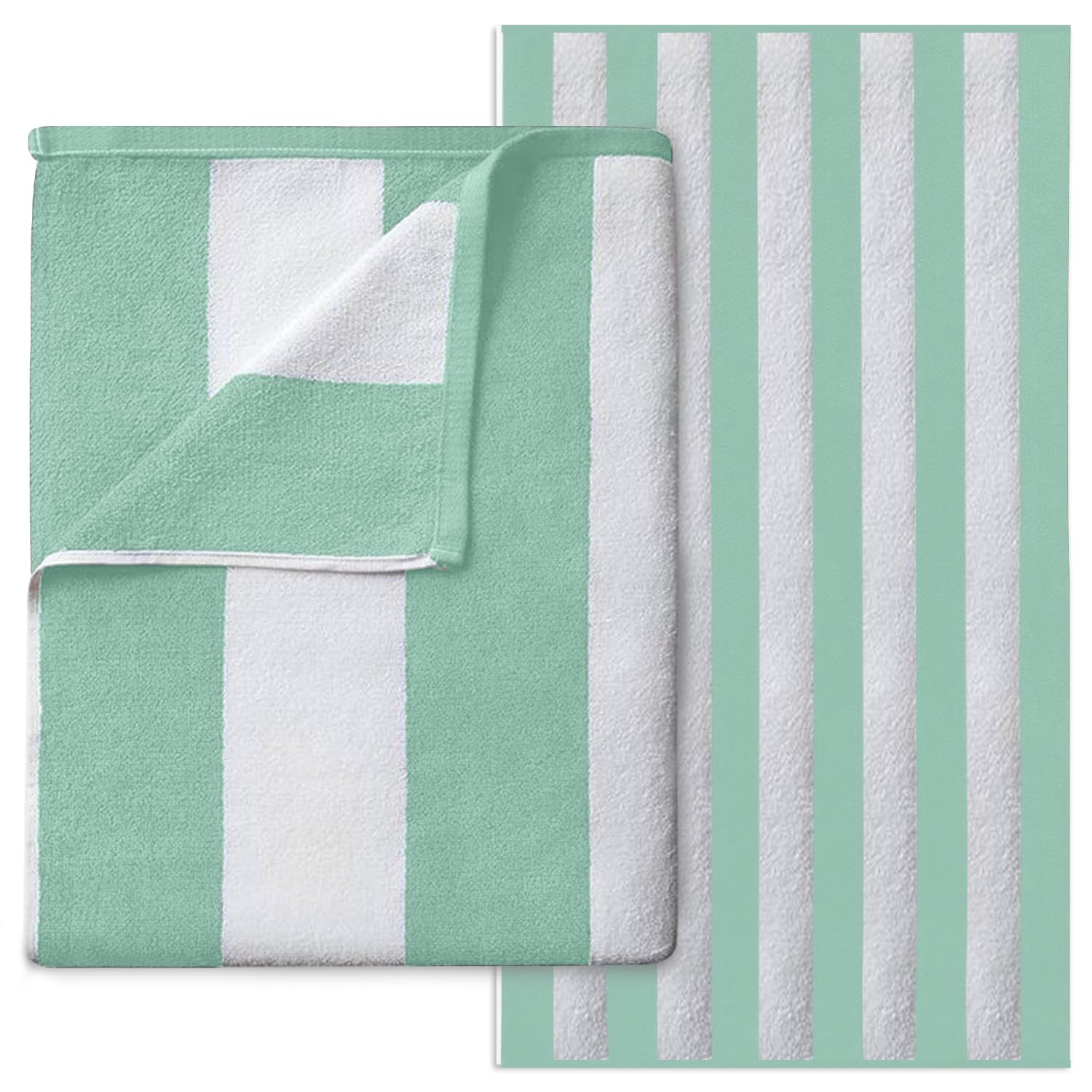 GC GAVENO CAVAILIA Microfiber Beach Towel Extra Large - Super Absorbent, Sand Free Beach Towels For Adults (100x200 cm) - Beach Towel 1 Piece - Quick Dry Beach, Swimming, Pool Towel, Gym - Sage Green
