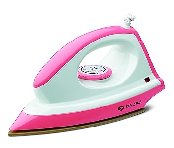 Bajaj Majesty Canvas Pink 1000 Watts Dry Iron