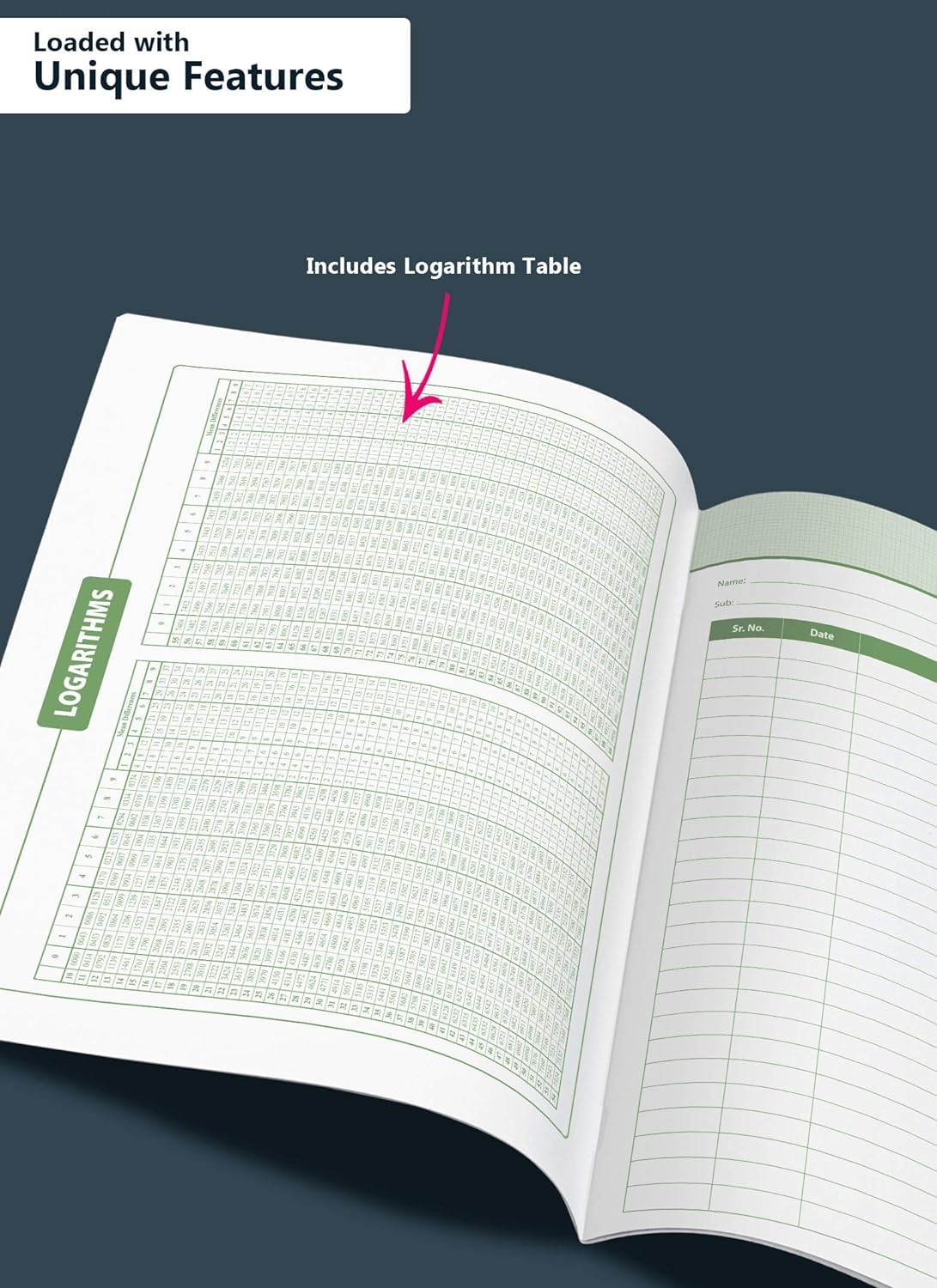 TARGET PUBLICATIONS WOODSNIPE - Quaderni a quadretti per scuola, formato A4, con copertina marrone, 56 pagine, fogli a quadretti da 1 cm, per matematica, set di 14 copie a grafici