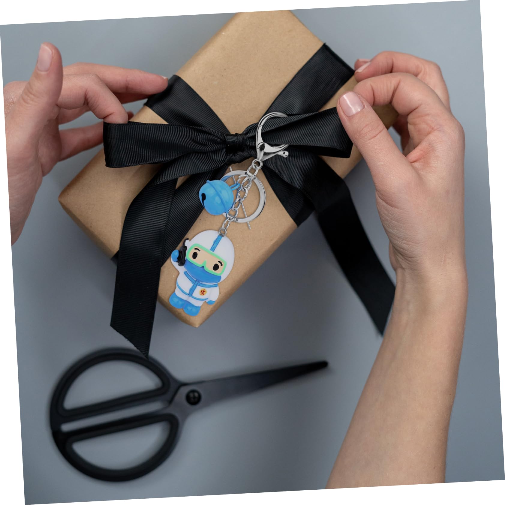 Toyvian 3 Set Crea Il Tuo Portachiavi Artigianale Con Ciondolo A Forma Di Bambola Portachiavi Per Accessori Personalizzati 4 Pezzi * 3
