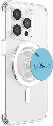 Miniatura 9 de Kitesurfer Kiteboard Kitesurf Heartbeat Kitesurf PopSockets Standard PopGrip