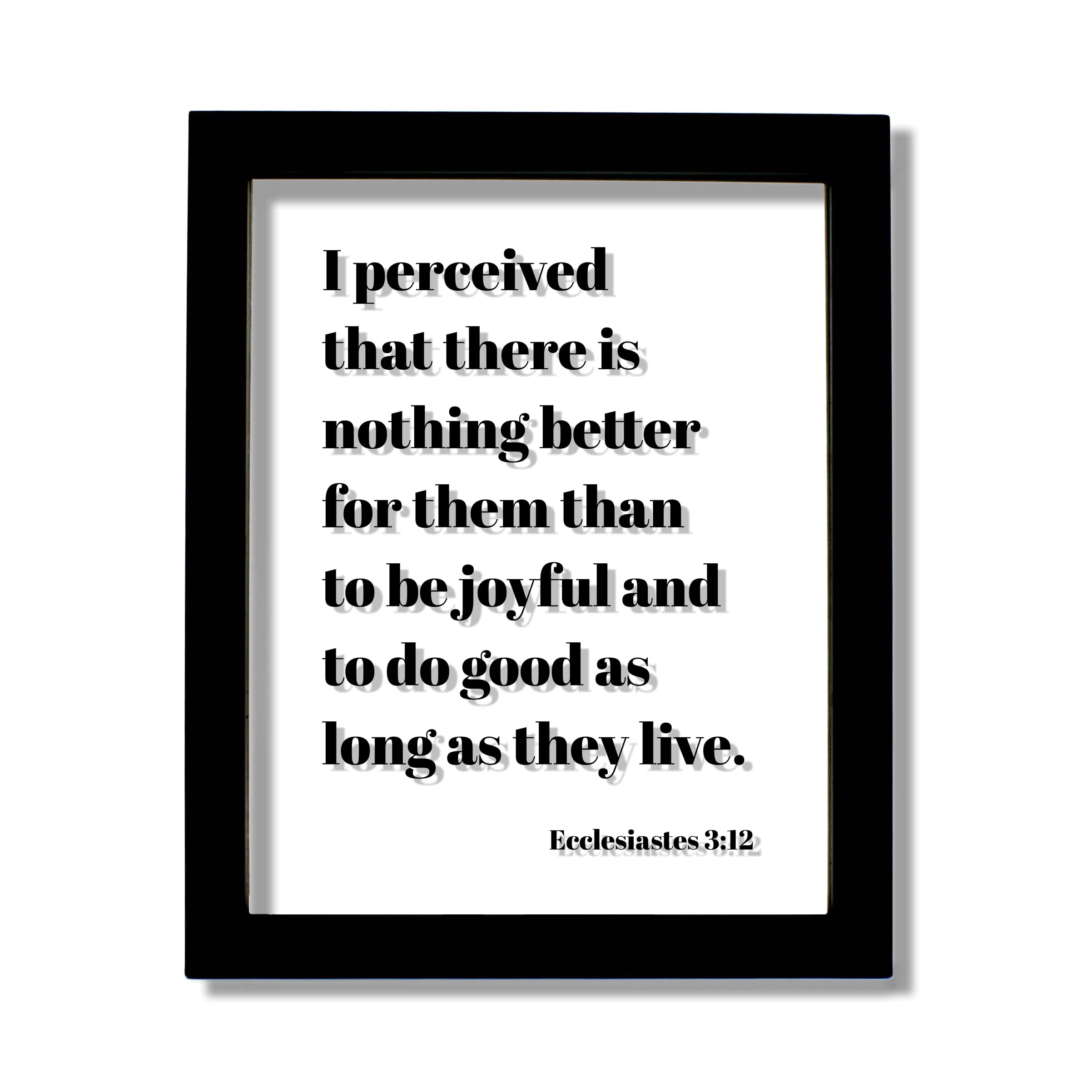 Amazon.com: The Burnt Branch Ecclesiastes 3:12 - I perceived that