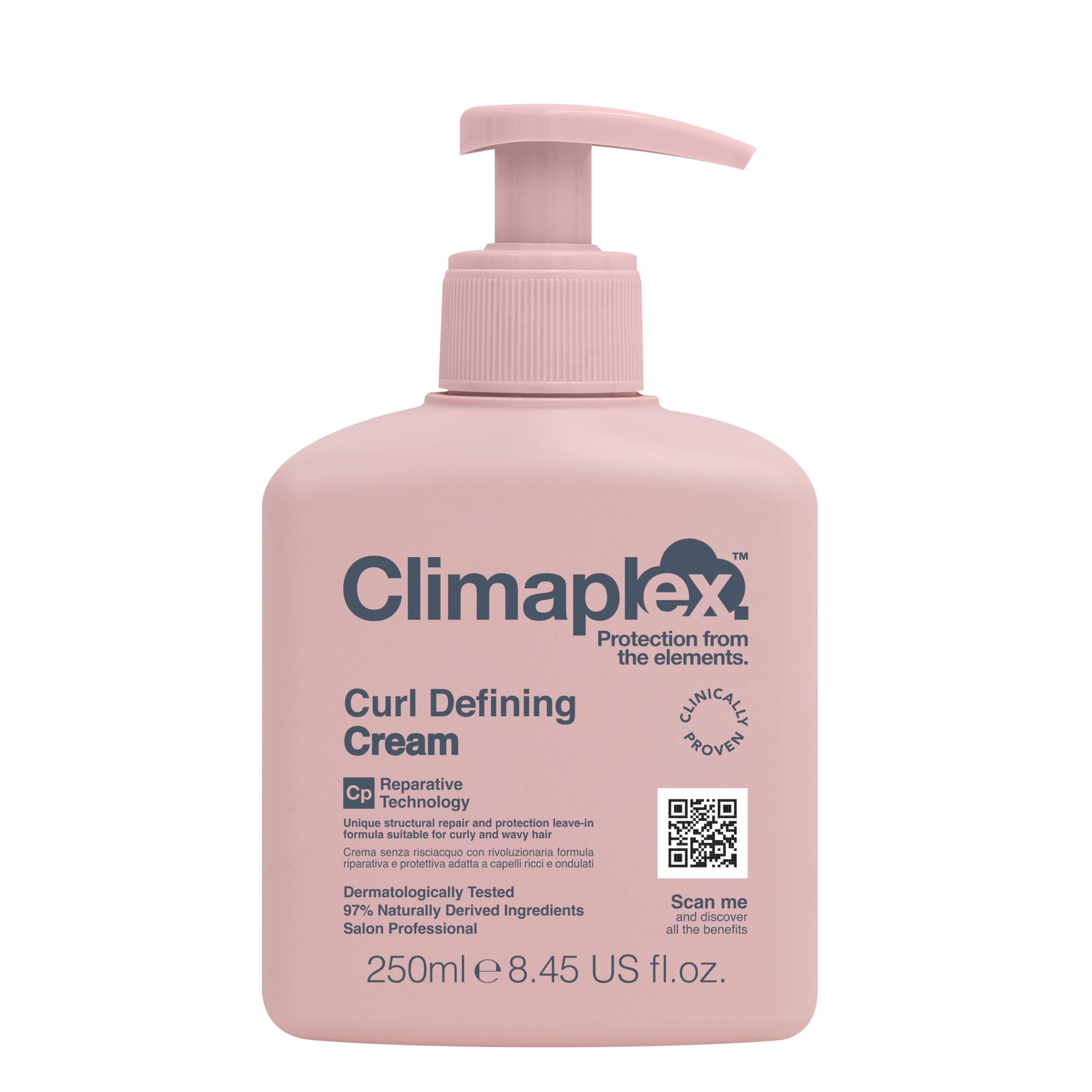 Sponsored Ad - Climaplex Curl Defining Cream - Volumizing Effect - Anti-Humidity Frizz Control - Protective and Restructuring Properties - Enhance Coils, Ringlets, and Movement - Leaves Hair Feeling Soft - 8.45 oz