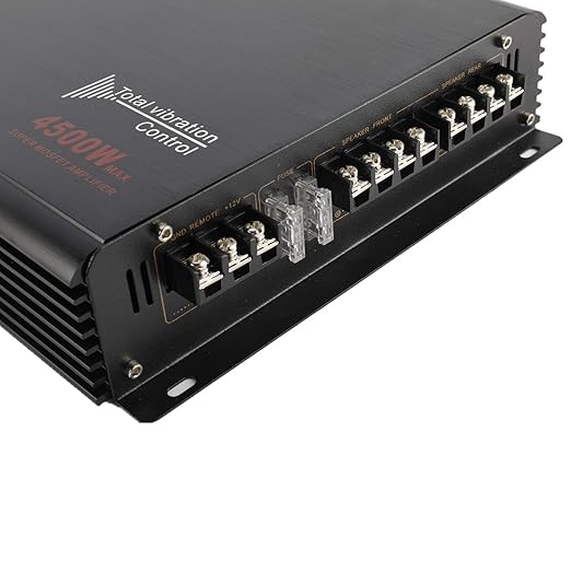 Amplificador de Potencia para Auto YaeCCC 4 Canales 4500W Clase A/B miniatura 9