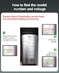 Superer Chargeur pour Philips Norelco HQ8505, 2000 3000 5000 7000 9000 Series, MG5750 MG7750 MG7770 MG7790, QP6510 QP6520 QP6531, BG7030 BG7040, S9987, pour le cordon d'alimentation Phillips Shaver Trimmer