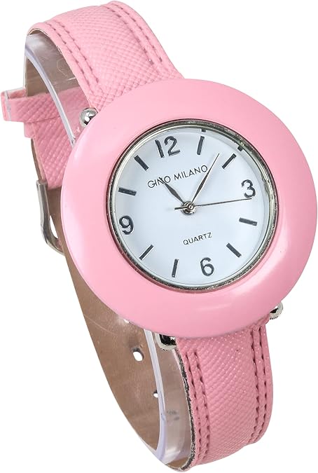 Women's Heart Shaped Multi-Color Faux Leather Watch