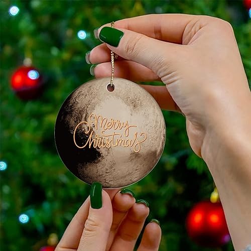 Miniatura 4 de Cheyan Funny Cosmic Galactic Planet Christmas Porcelain Ornament Home Decorations Christmas Pendants Star Christmas Tree Hanging Ornament