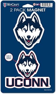 WinCraft University Connecticut UConn Huskies 5" x 9" Inch Magnet Set