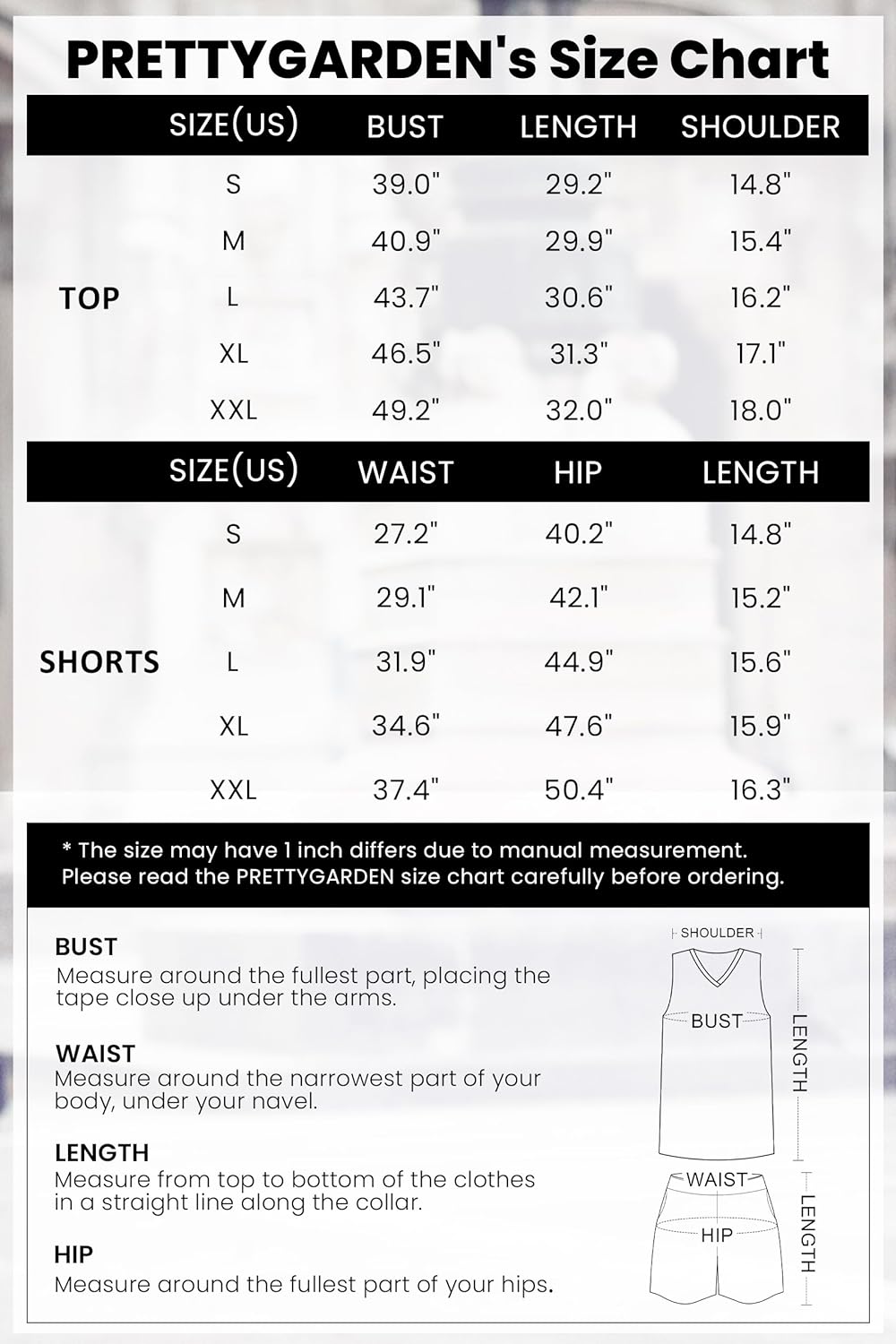 PRETTYGARDEN レディース 2025 夏 2 ピース ショーツセット Vネック ロング タンクトップ ハイウエスト ルーズ