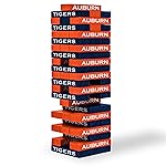 Wild Sports NCAA Auburn Tigers Table Top Stackers 3 x 1 x .5, Team Color