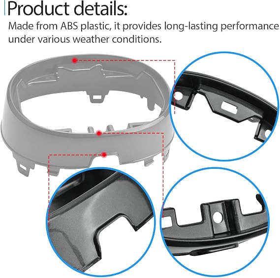 Front Grille Emblem Mount Bracket Replace GW7D-50716 Compatible with Mazda 6 2020-2021