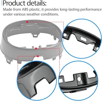 Front Grille Emblem Mount Bracket Replace GW7D-50716 Compatible with Mazda 6 2020-2021