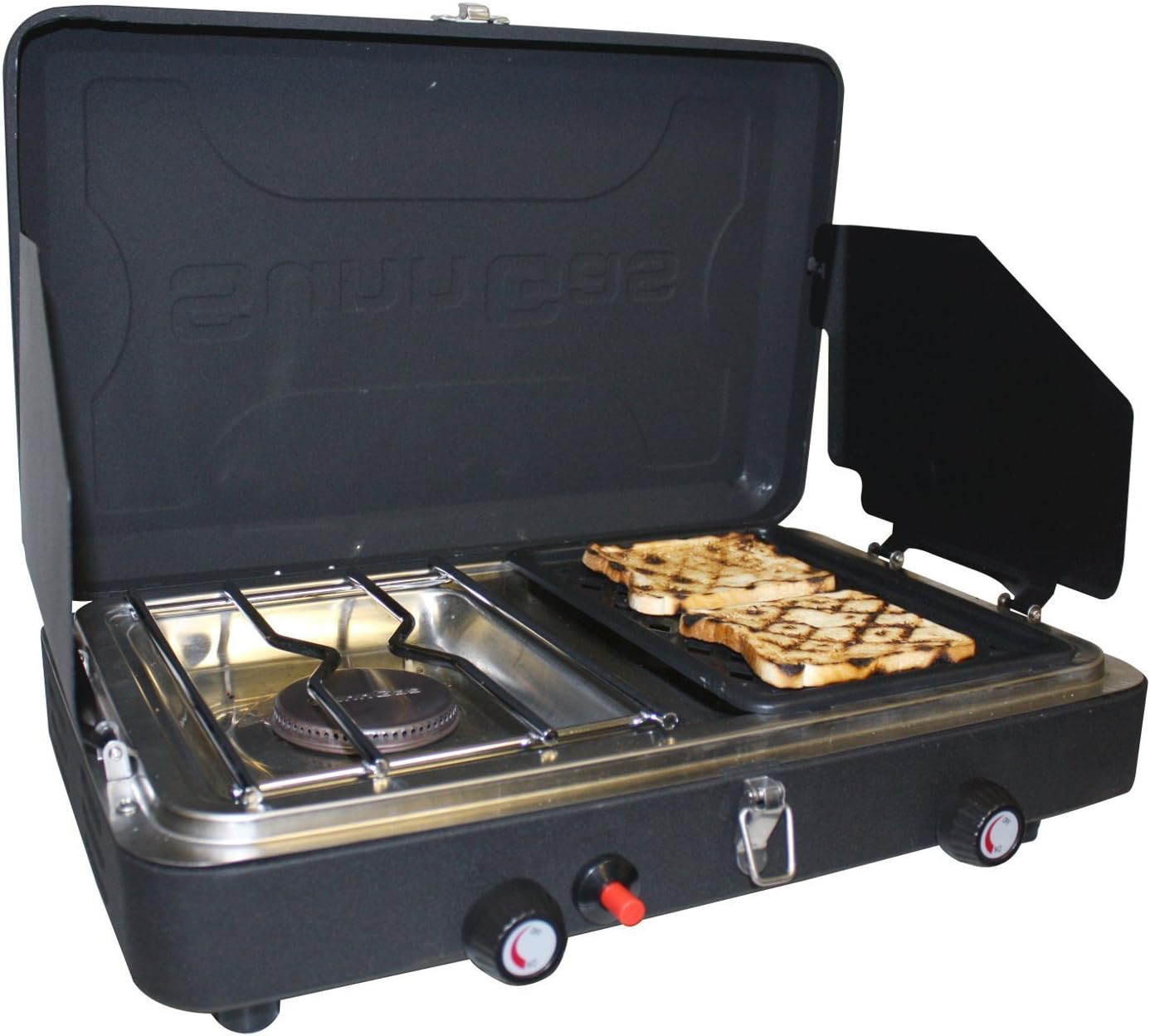 SunnGas Platinum Réchaudgrill 1 feu Noir Amazon.fr Sports et Loisirs