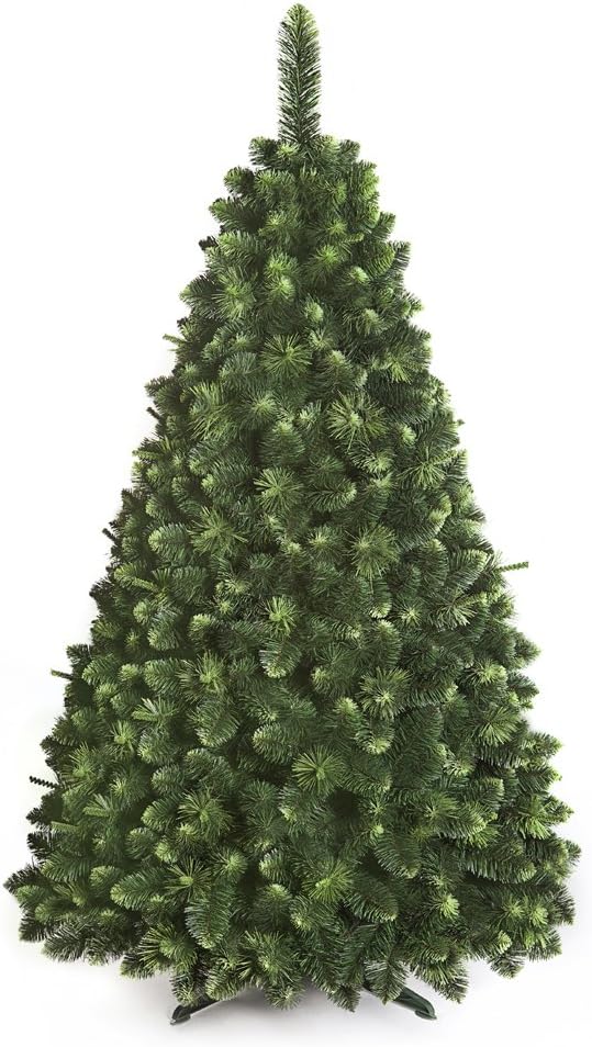 CHRISTMAS TREE New Boxed Traditional Forest Green Luxury TREE (Young Pine, 150 cm)