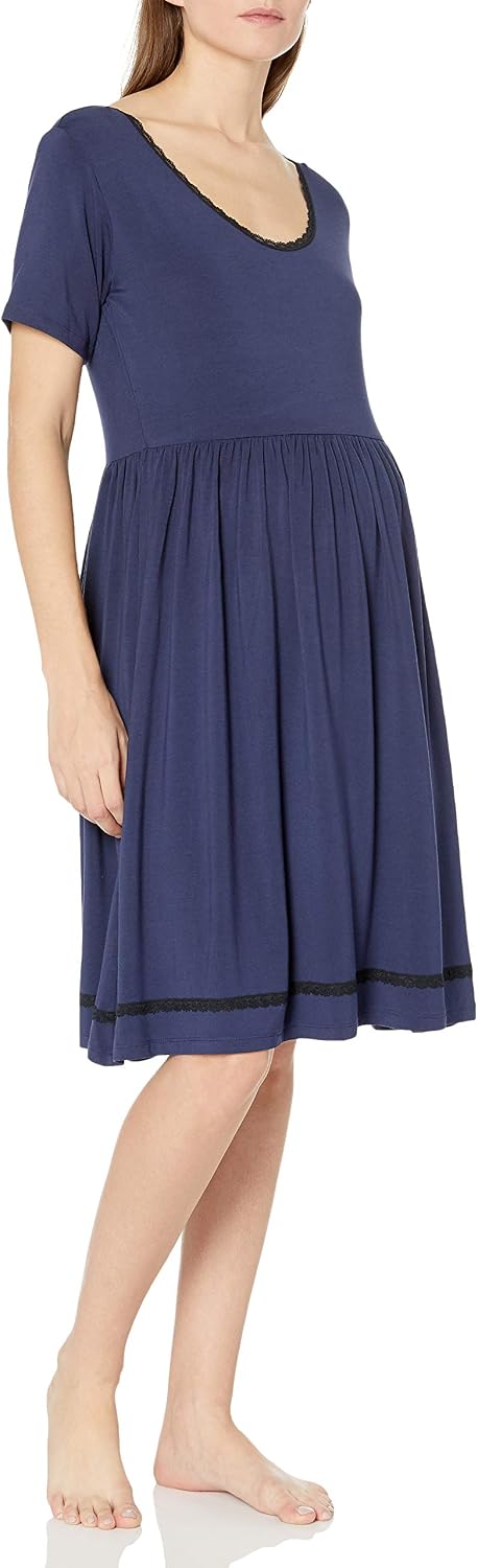 Rosie Pope Women's Short Sleeve Empire Waist Slip