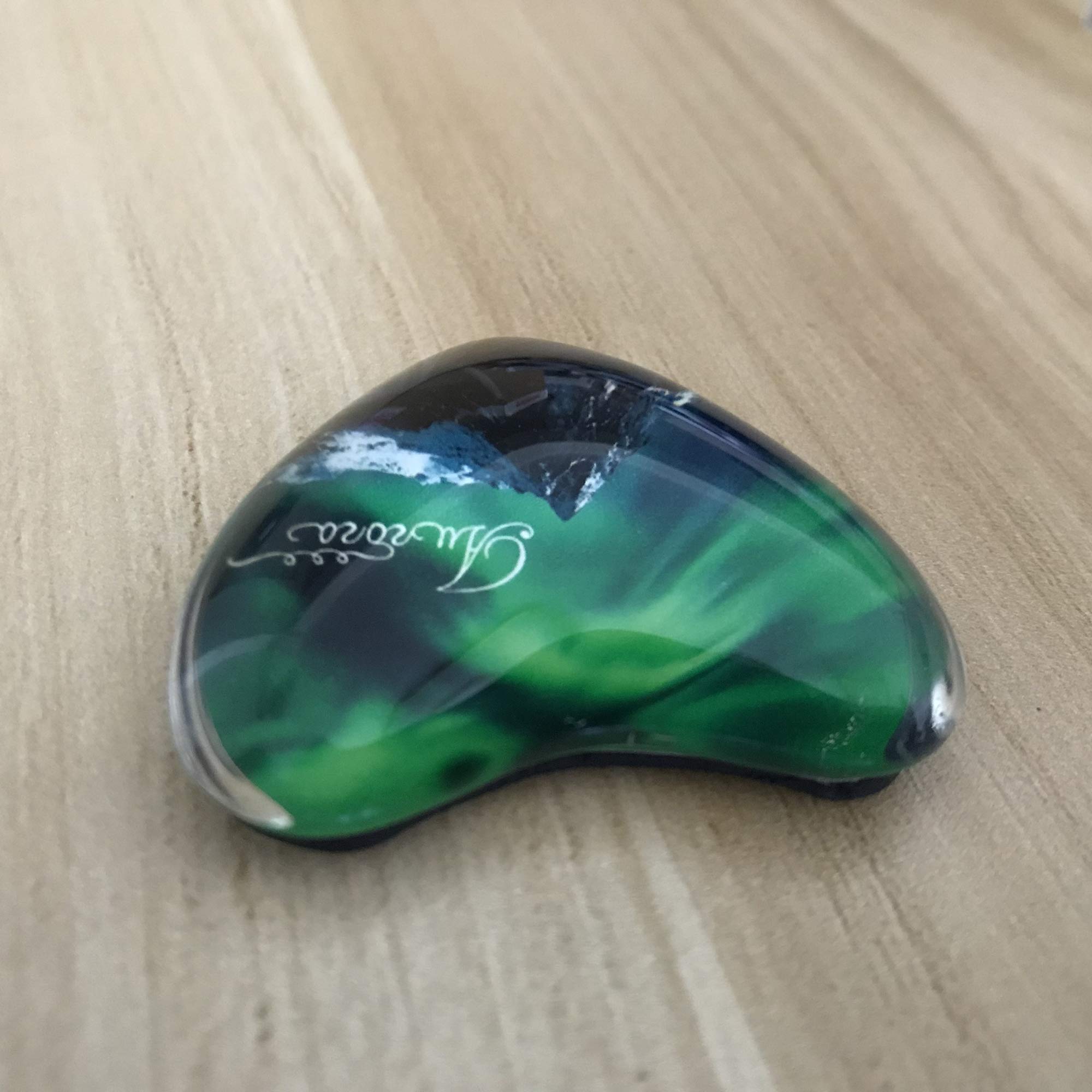 Magnete Frigo 3D Norvegia Aurora Boreale - Cristallo Trasparente, Souvenir Di Viaggio Originale, Regalo Turistico Per Collezionisti