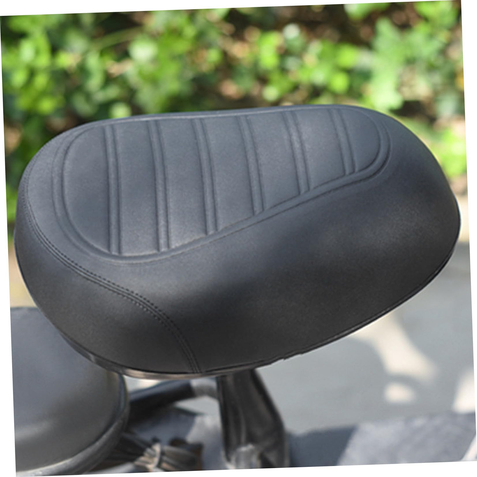 Fahrradsattel Schwarz aus Hochelastischem Schwamm für E-Bikes