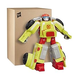 Transformers Hasbro Playskool Heroes Rescue Bots Heatwave The Fire-Bot Action Figure, Ages 3-7 (Amazon Exclusive)
