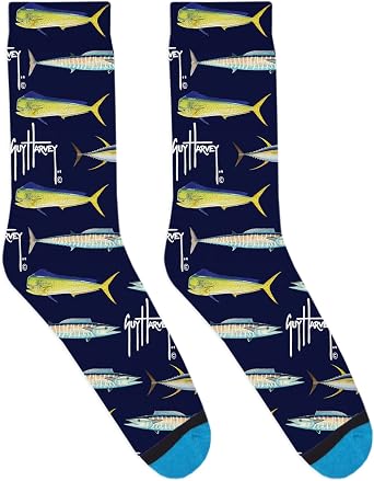 DivvyUp Socks - Guy Harvey Collection Offshore Species Socks