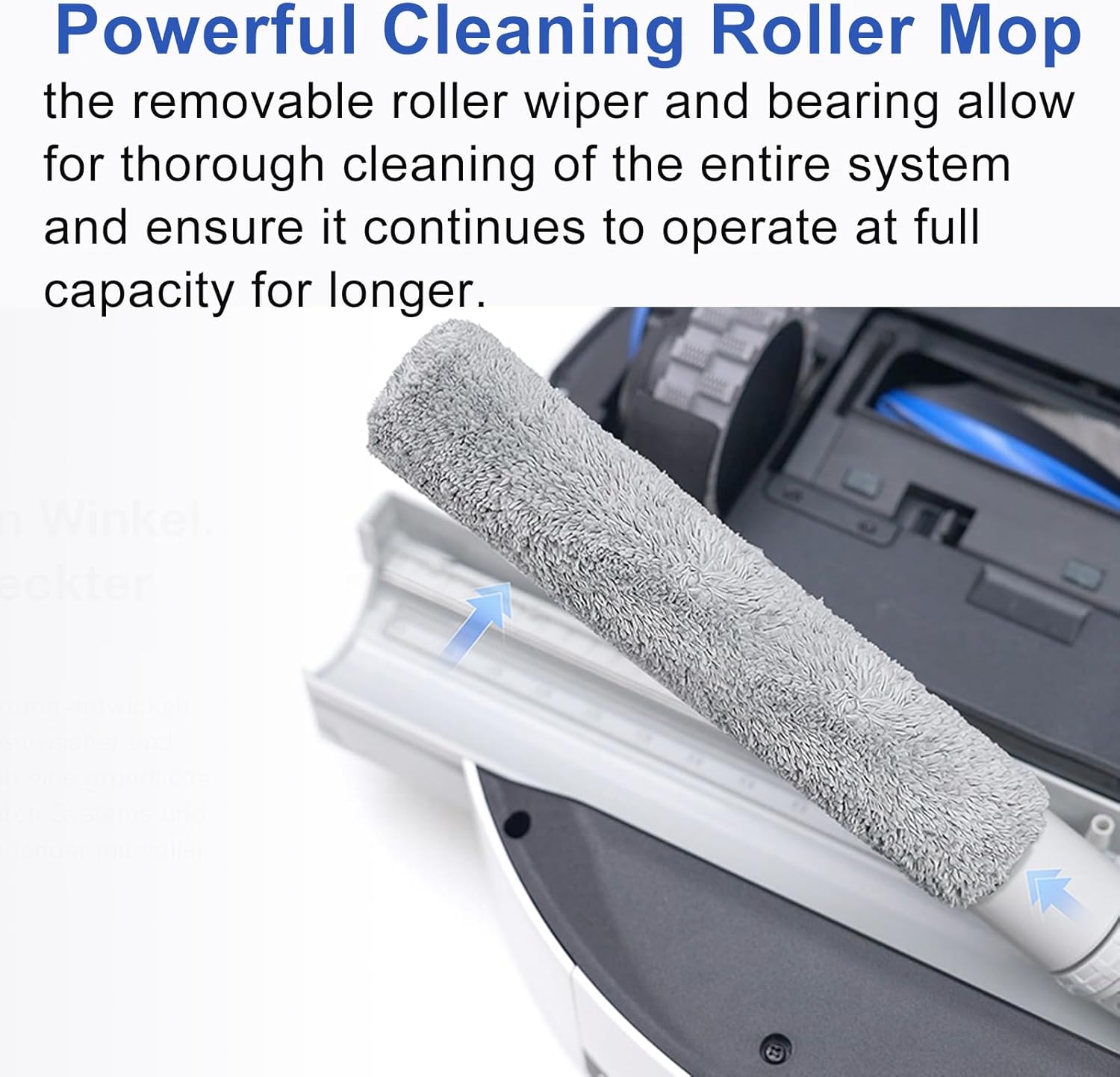 19 Pcs Accessories for ECOVACS DEEBOT T90 Omni / T90 PRO Omni Vacuum Cleaner Replacement Parts, 1 Main Brush, 2 Mop Roller, 4 HEPA Filter, 4 Dust Bag, 6 Side Brush, 1Cleaning Brush, 1 Screwdriver