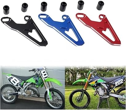 Motorcycle Chain Slider Guide Protector Motorcycle Front Chain Protector Sprocket Guard Protection Black for KX125 KX250 KX250F KX450F KX 125 250 KXF 250 450 2003-2018
