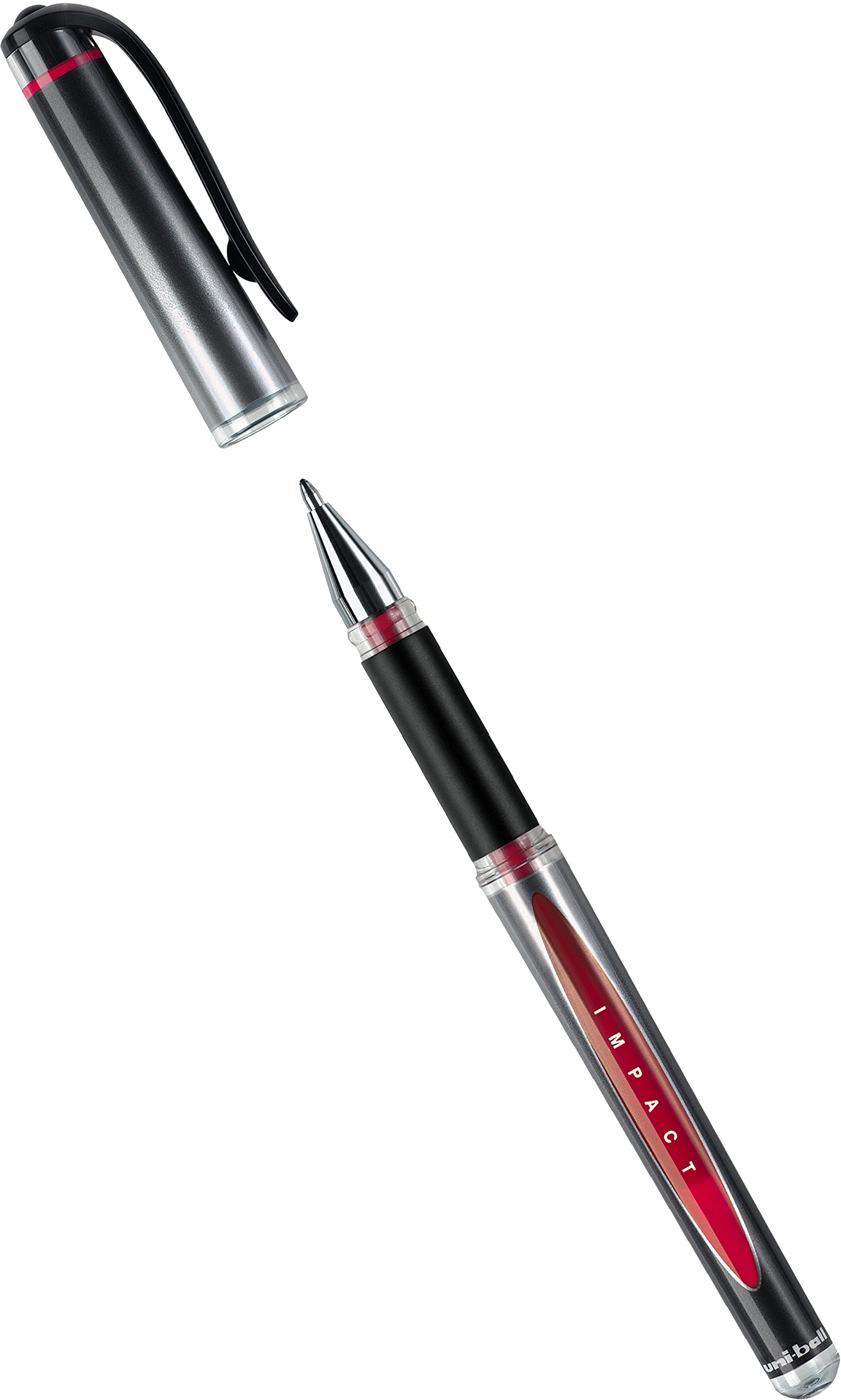 Uni-ball GelTintenroller IMPACT RT – Rot, 1 Mm Breite, Superdeckend Für Jeden Tag
