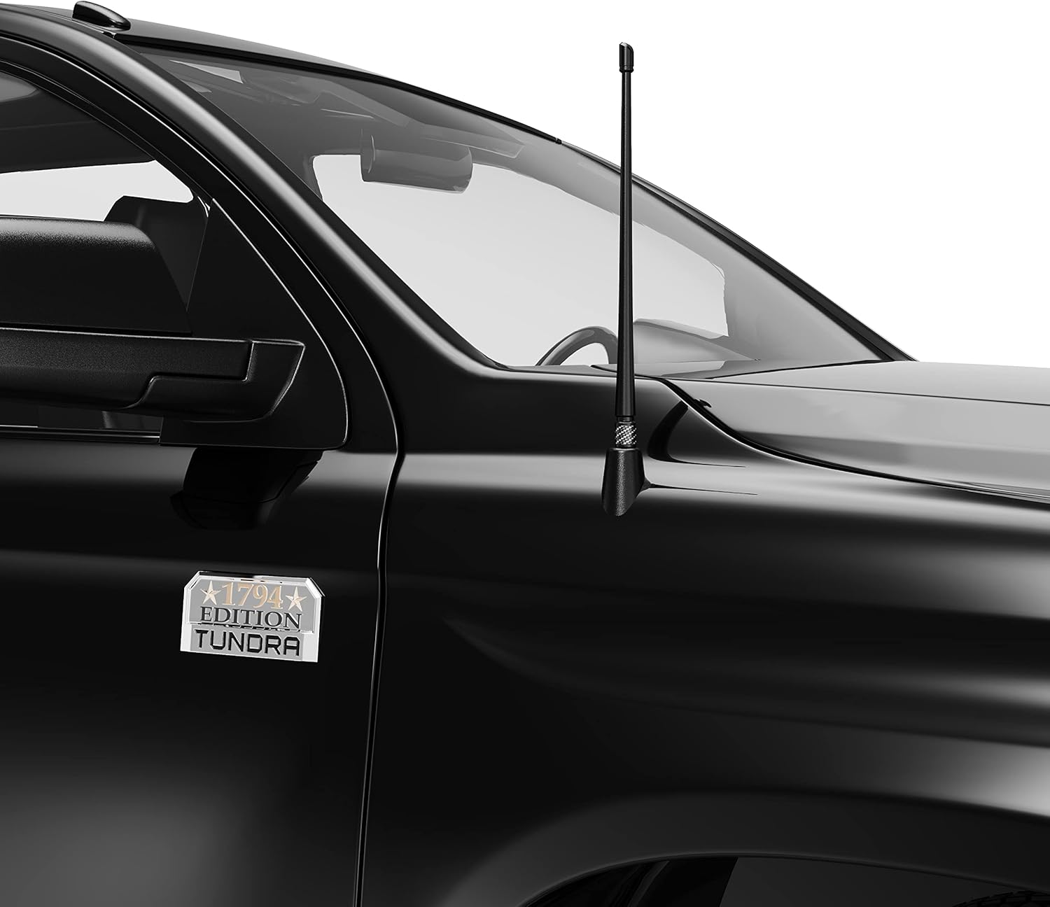 RYDONAIR Short Antenna Compatible with Toyota Tundra 2014+ & Toyota Tacoma 1995+, Internal Copper Coil for Enhanced Reception, 13 inches Flexible Rubber Antenna Replacement