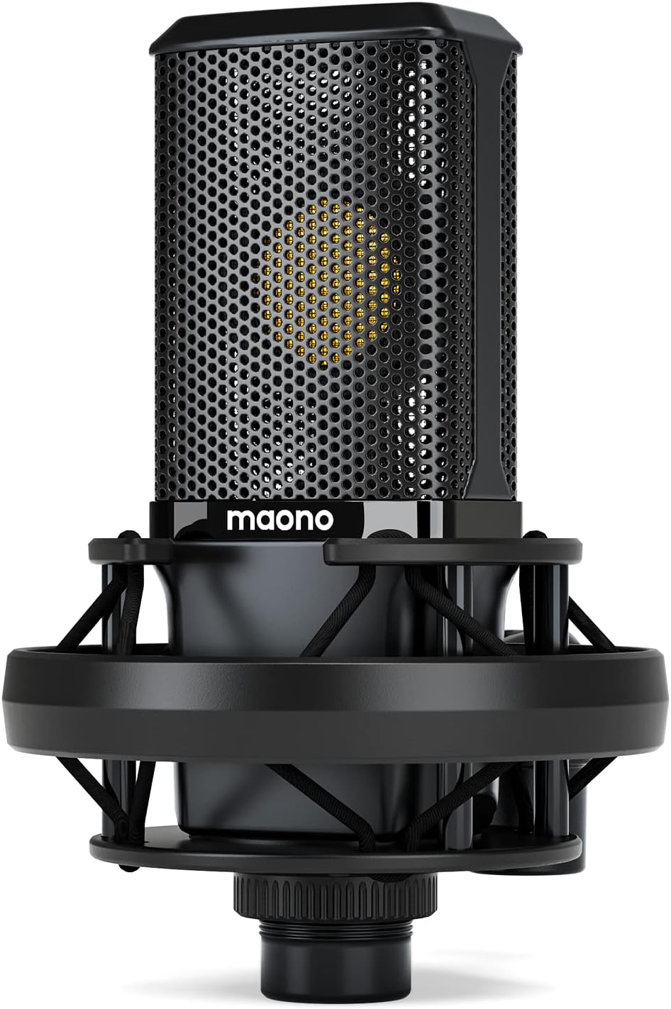 XLR Condenser Microphone with 34mm Large Diaphragm, Professional Cardioid Studio Mic for Podcasting, Recording, Streaming, Vocals, Voice Over, Music, ASMR(PM500)