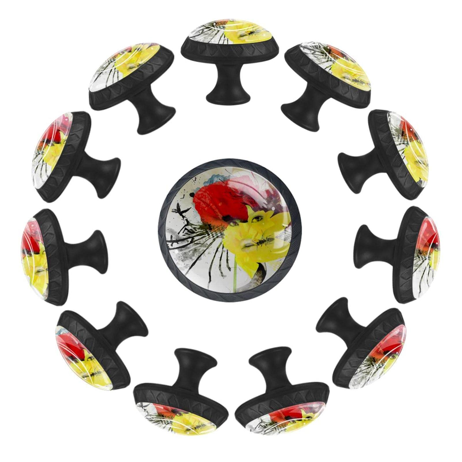 Boutons de tiroir abeille aquarelle pour créer un cocon doux en crèche