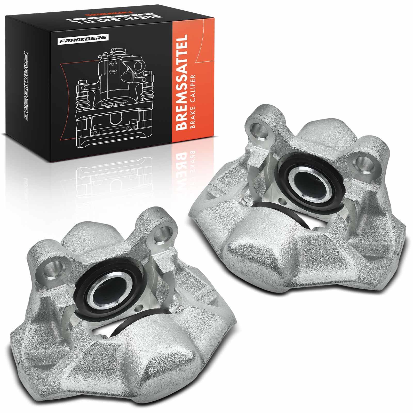 Frankberg 2x Pinza de Freno eje Trasero Izquierdo Derecho Compatible con /8 W114 2.3L-2.8L 1970-1976/8 W115 2.0L-3.0L 1970-1976 S-Klasse W116 2.8L-4.5L 1972-1980 1234200583 | Compatible con: /8 W114, Saloon 123 W123, /8 W115, Coupé Clase S C126, Pagoda W1