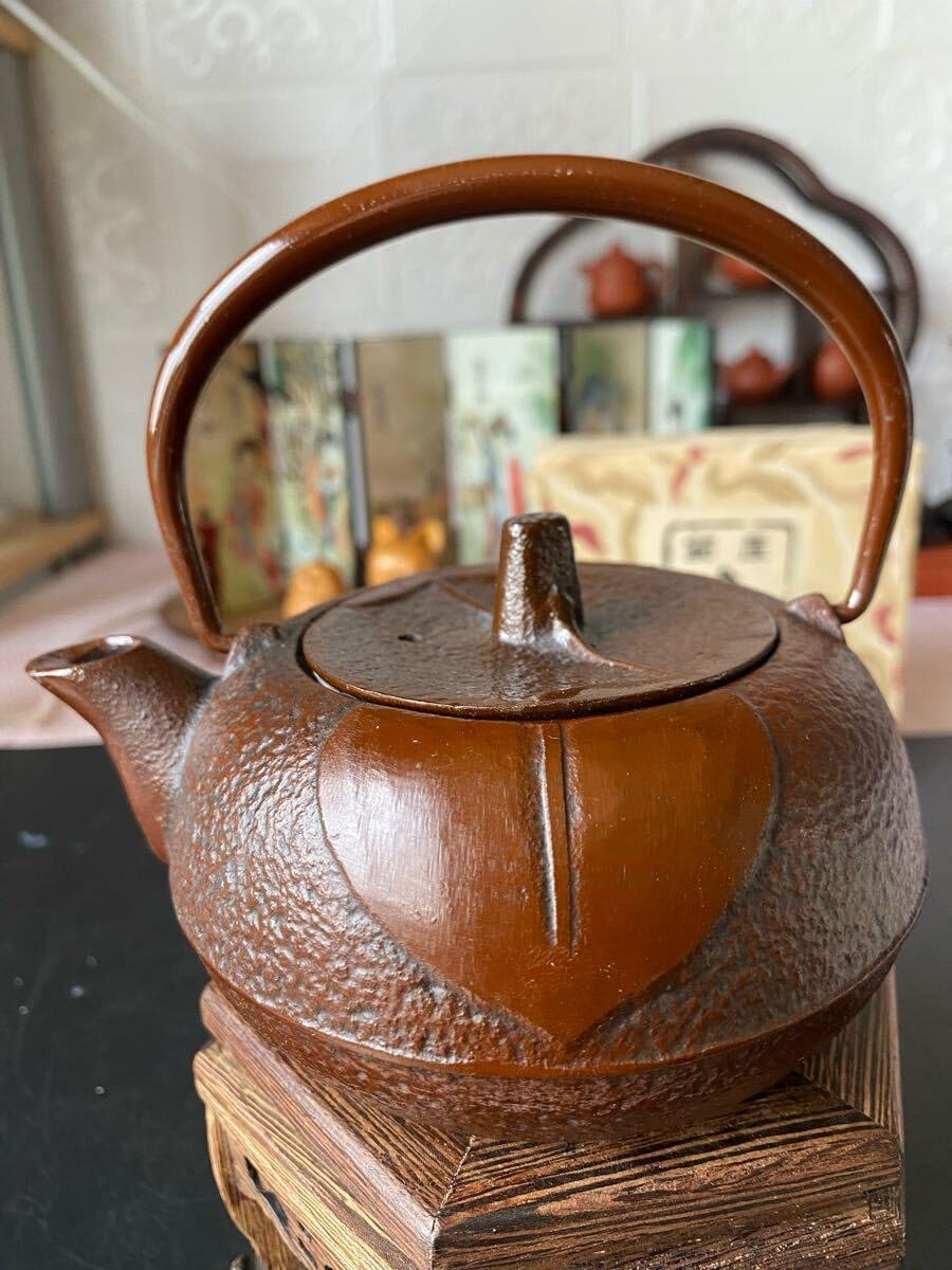 高品質 鉄瓶 急須 南部鉄器 茶道具茶器 金属工芸 鉄器 アンティーク