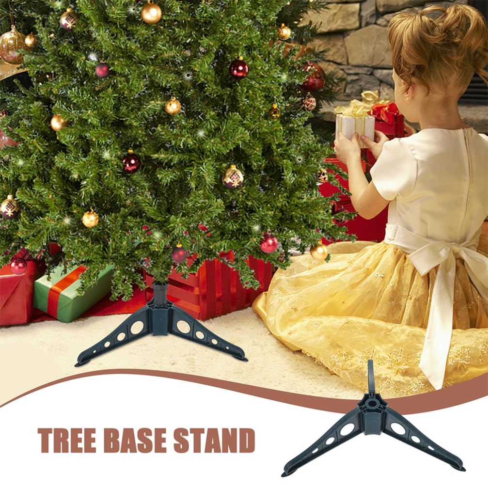 Veemoon 4pièces Support pour Sapin de Noël Stable Étagère de Support pour Sapin de Noël avec Design Épuré Facile à Installer sans Outils