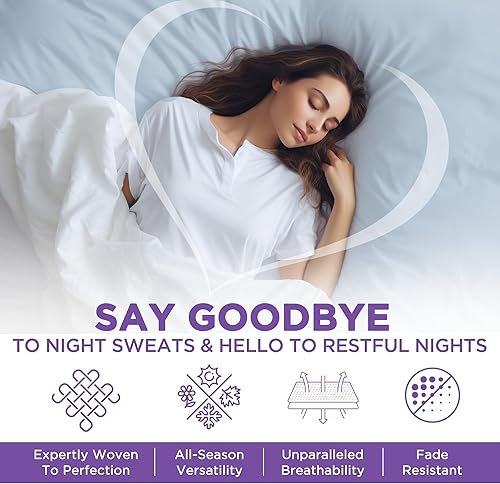 Miniatura 7 de CharlottelyHues Juego de sábanas tamaño Queen de 1000 hilos, súper suave, 100% algodón egipcio, paquete de 4 con bolsillo profundo para colchones de